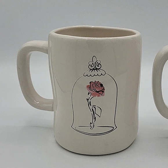 Rae Dunn Beauty and The Beast Mugs by Magenta - Picture 3 of 8